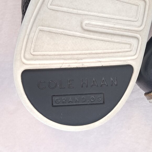 Cole Haan Mens Original Grand Wingtip Oxford C26469 Shoes Black Size 11 - Picture 8 of 10